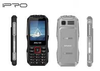 Wireless FM Rugged Mobile Phones Slim Bar Phone With Metal Texture On The Side